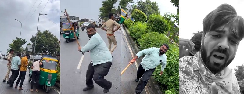 TRB Sajan Bharwad, who attacked a Surat lawyer, is being rounded up by the police