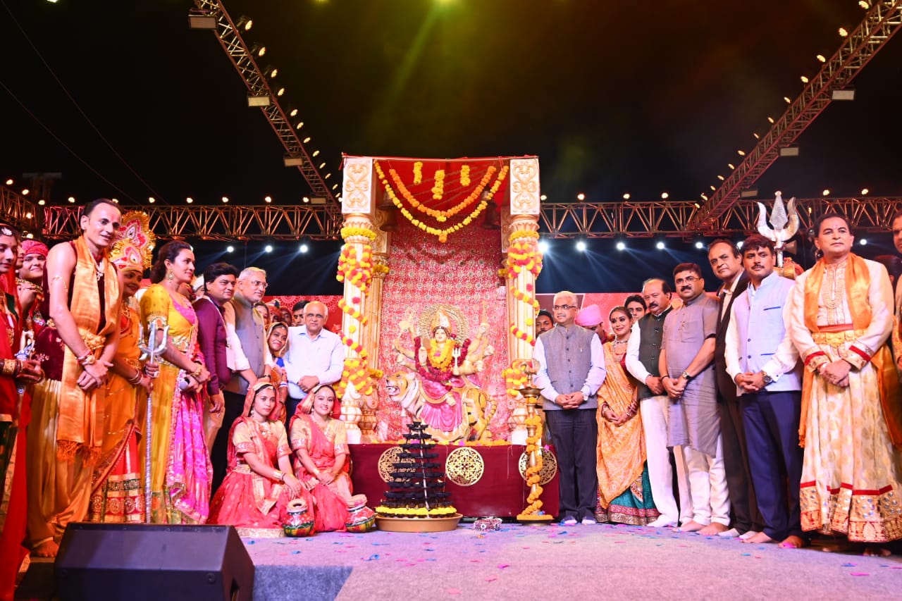 Chief Minister Shri Bhupendra Patel inaugurated Vibrant Navratri Festival - 2022